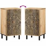 Casa si Gradina - Mobilier - Comode si corpuri - Comode - Dulap lateral, 40x33x75 cm, lemn masiv de mango - Infinity.ro