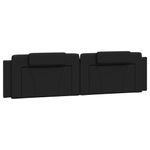 Casa si Gradina - Mobilier - Paturi si accesorii - Accesorii paturi - Tablie de pat Gri din beton 150 cm Lemn compozit - Infinity.ro