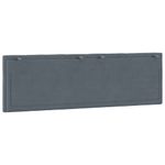 Casa si Gradina - Mobilier - Paturi si accesorii - Accesorii paturi - Tablie de pat Gri Sonoma 75 cm Lemn compozit - Infinity.ro