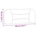 Casa si Gradina - Mobilier - Paturi si accesorii - Accesorii paturi - Tablie de pat Maro 160 cm Lemn masiv de pin - Infinity.ro
