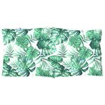 Casa si Gradina - Textile si covoare - Perne si pilote - Perne decorative - Perne de scaun spatar jos, 2 buc., model frunze, textil oxford - Infinity.ro