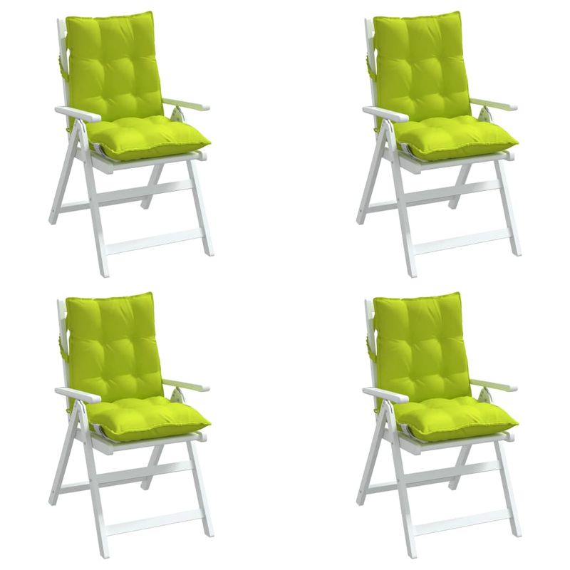 Casa si Gradina - Textile si covoare - Perne si pilote - Perne decorative - Perne scaun cu spatar mic, 4 buc, vernil, tesatura Oxford - Infinity.ro