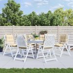 Casa si Gradina - Textile si covoare - Perne si pilote - Perne decorative - Perne scaun cu spatar mic, 6 buc., bej, textil oxford - Infinity.ro