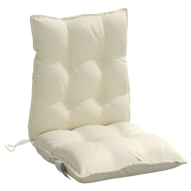 Casa si Gradina - Textile si covoare - Perne si pilote - Perne decorative - Perne scaun cu spatar mic, 2 buc., crem, textil oxford - Infinity.ro