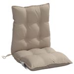 Casa si Gradina - Textile si covoare - Perne si pilote - Perne decorative - Perne scaun cu spatar mic, 4 buc., gri taupe, textil oxford - Infinity.ro