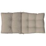 Casa si Gradina - Textile si covoare - Perne si pilote - Perne decorative - Perne scaun cu spatar mic, 4 buc., gri taupe, textil oxford - Infinity.ro