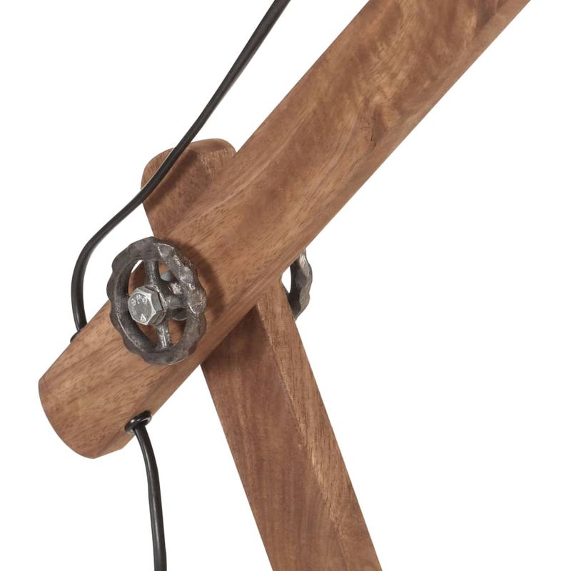 Casa si Gradina - Corpuri si surse de iluminat - Veioze si lampi - Lampi de veghe - Lampa de birou industriala, argintiu, 58x18x90 cm, E27, rotund - Infinity.ro