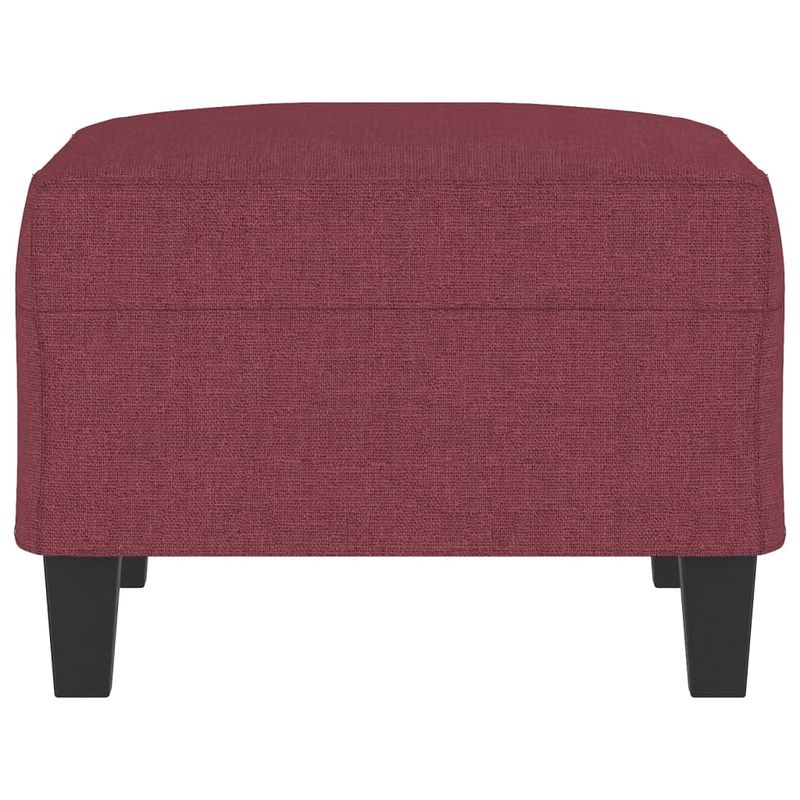Casa si Gradina - Mobilier - Scaune si fotolii - Tabureti - Taburet, rosu vin, 70x55x41 cm, material textil - Infinity.ro