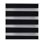 Casa si Gradina - Textile si covoare - Rulouri si jaluzele - Jaluzea tip zebra, 140 x 175 cm, negru - Infinity.ro