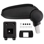 Auto si Moto - Piese auto si accesorii - Interior auto - Scaune si banchete - Cotiera auto, negru, 12x33x(24-42) cm ABS - Infinity.ro