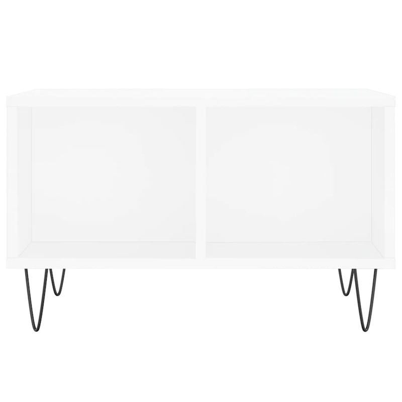 Casa si Gradina - Mobilier - Mese si birouri - Masute de cafea - Masuta de cafea, alb, 60x50x36,5 cm, lemn compozit - Infinity.ro