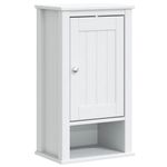 Casa si Gradina - Mobilier - Seturi de mobilier - Seturi baie - Set mobilier baie, 3 piese, „BERG”, alb, lemn masiv de pin, mărime 40x27x71.5 cm - Infinity.ro