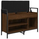 Casa si Gradina - Mobilier - Organizare si depozitare - Bancute - Banca de pantofi, stejar maro, 85,5x32x57,5 cm, lemn prelucrat - Infinity.ro