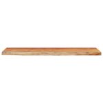 Casa si Gradina - Mobilier - Biblioteci si rafturi - Rafturi - Raft perete 80x20x3,8 cm dreptunghiular lemn acacia margine vie - Infinity.ro