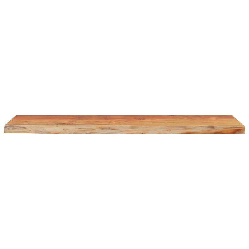 Casa si Gradina - Mobilier - Biblioteci si rafturi - Rafturi - Raft perete 80x20x3,8 cm dreptunghiular lemn acacia margine vie - Infinity.ro