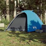 Sport si Outdoor - Camping - Corturi camping - Cort de camping pentru 4 persoane, albastru, impermeabil - Infinity.ro