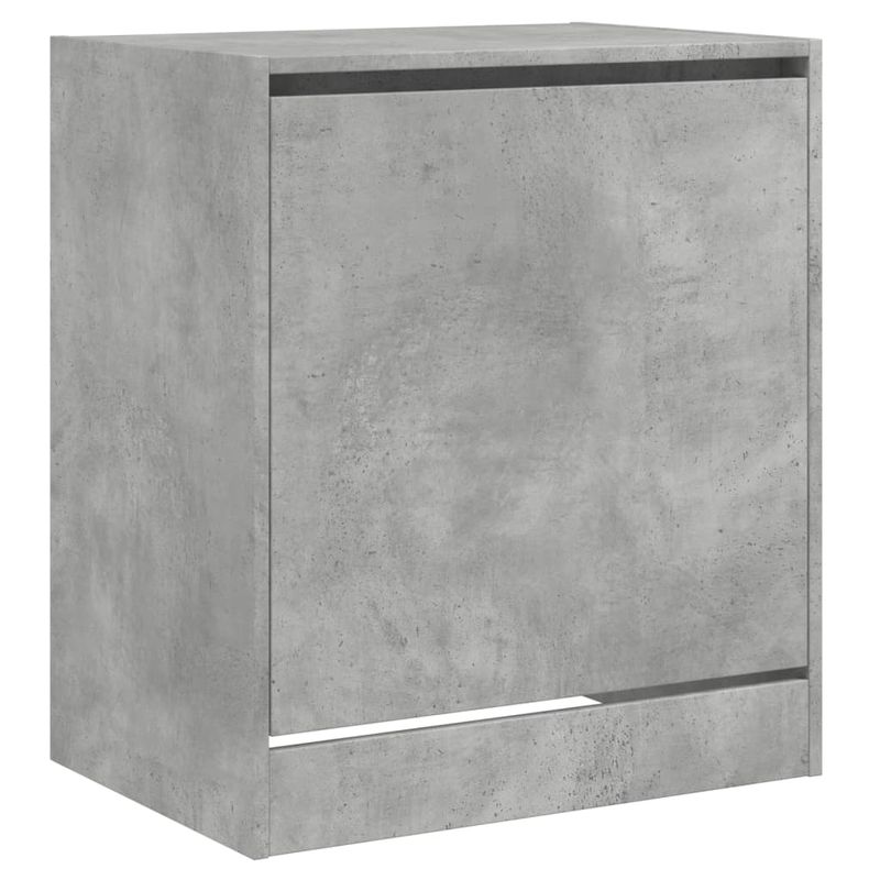 Casa si Gradina - Mobilier - Organizare si depozitare - Organizator incaltaminte - Pantofar, gri beton, 60x42x69 cm, lemn compozit - Infinity.ro