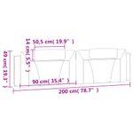 Casa si Gradina - Mobilier - Paturi si accesorii - Accesorii paturi - Tablie de pat Alb 75 cm Lemn compozit - Infinity.ro