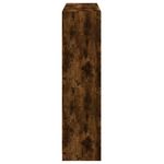 Casa si Gradina - Mobilier - Biblioteci si rafturi - Biblioteci - Biblioteca cu usi stejar fumuriu 136x37x142 cm lemn compozit - Infinity.ro