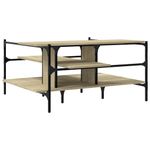 Casa si Gradina - Mobilier - Mese si birouri - Masute de cafea - Masuta de cafea, stejar sonoma, 100x100x48,5 cm, lemn prelucrat - Infinity.ro