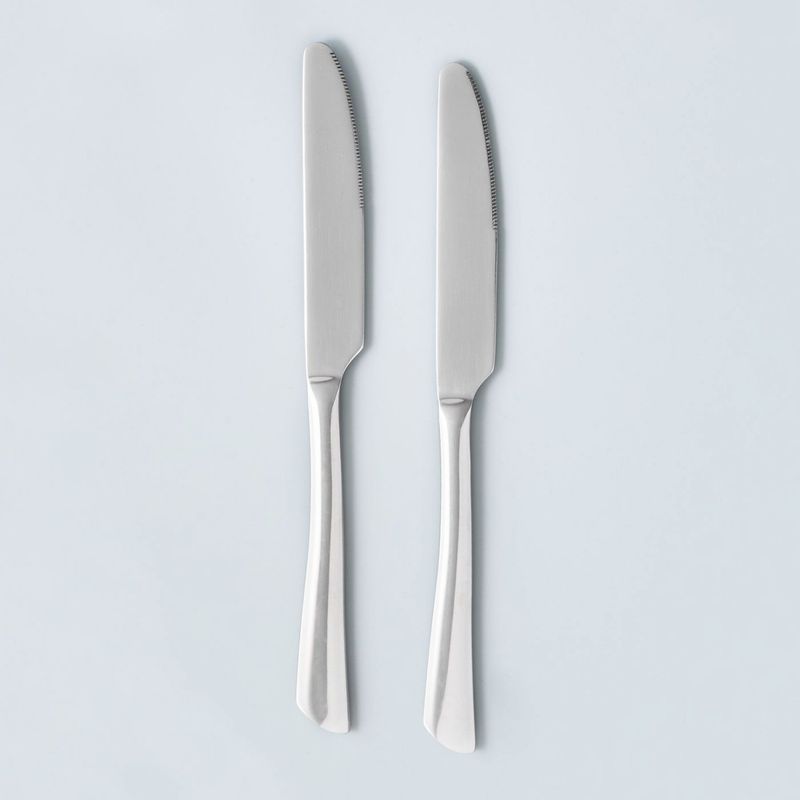 Casa si Gradina - Bucatarie si vesela - Vesela si tacamuri - Tacamuri si seturi - Set cutit de masa, 2 piese, inox, AMBITION Wave - Infinity.ro