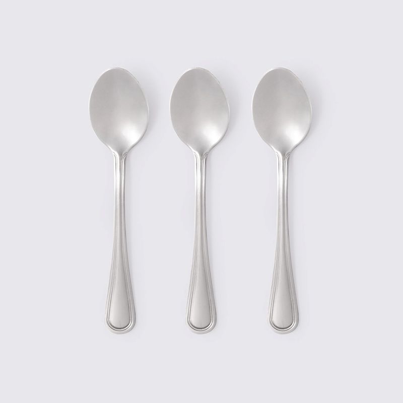 Casa si Gradina - Bucatarie si vesela - Vesela si tacamuri - Tacamuri si seturi - Set lingurita ceai, 3 piese, inox, DOMOTTI London - Infinity.ro