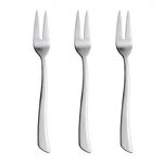 Casa si Gradina - Bucatarie si vesela - Vesela si tacamuri - Tacamuri si seturi - Set furculita de masa pentru carne, 3 piese, inox, AMBITION Wave - Infinity.ro