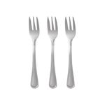 Casa si Gradina - Bucatarie si vesela - Vesela si tacamuri - Tacamuri si seturi - Set furculita desert, 3 piese, inox, DOMOTTI London - Infinity.ro