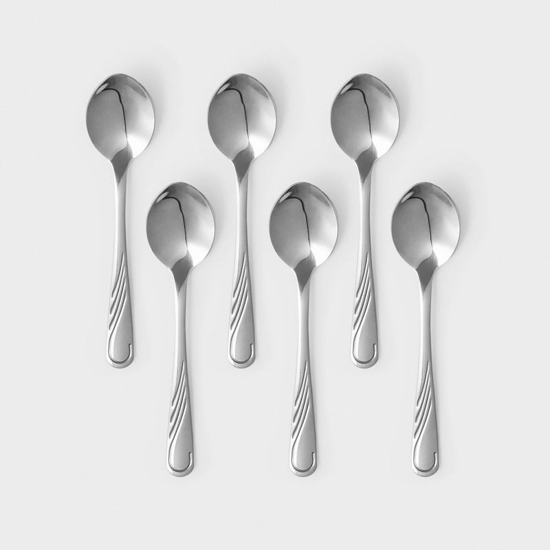Casa si Gradina - Bucatarie si vesela - Vesela si tacamuri - Tacamuri si seturi - Set lingurita cafea, 6 piese, inox, AMBITION Napoli - Infinity.ro