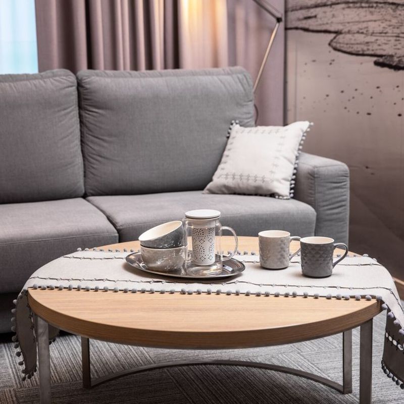 Casa si Gradina - Bucatarie si vesela - Ustensile bucatarie - Tavi servire - Tava inox 41x20.5cm, DOMOTTI England - Infinity.ro