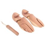 Market - Spalare si intretinere rufe - Produse intretinere Incaltaminte - Perii si alte accesorii - Dispozitiv largire pantofi incaltator EU 42-43 lemn masiv cedru - Infinity.ro