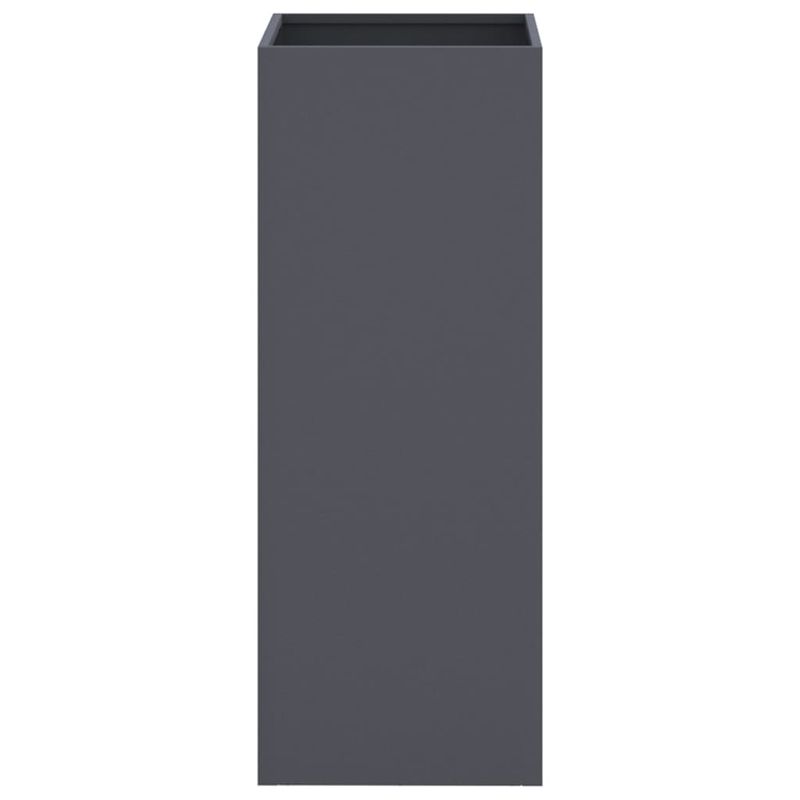 Casa si Gradina - Gradinarit si plante - Plante si ghivece - Ghivece si suporturi - Jardiniera, antracit, 32x27,5x75 cm, otel laminat la rece - Infinity.ro