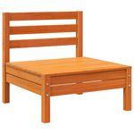 Casa si Gradina - Gradina si terasa - Mobilier exterior - Canapele si fotolii gradina - Canapea gradina fara cotiere 4 buc. maro ceruit, lemn masiv pin - Infinity.ro