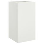 Casa si Gradina - Gradinarit si plante - Plante si ghivece - Ghivece si suporturi - Jardiniera, alb, 42x38x75 cm, otel laminat la rece - Infinity.ro