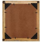 Casa si Gradina - Mobilier - Mobilier baie - Oglinzi baie - Oglinda de baie 55x1x60 cm sticla si lemn masiv de mango - Infinity.ro