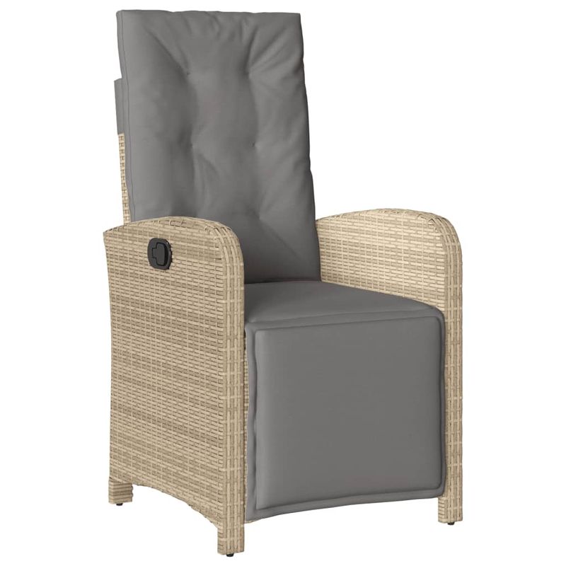 Casa si Gradina - Gradina si terasa - Mobilier exterior - Seturi mobila gradina - Set mobilier pentru gradina, 5 piese, cu perne, bej, poliratan - Infinity.ro