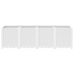 Casa si Gradina - Gradinarit si plante - Plante si ghivece - Ghivece si suporturi - Jardiniera de gradina, alb, 160x40x53 cm, PP - Infinity.ro