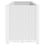 Casa si Gradina - Gradinarit si plante - Plante si ghivece - Ghivece si suporturi - Jardiniera de gradina, alb, 160x40x53 cm, PP - Infinity.ro