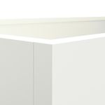 Casa si Gradina - Gradinarit si plante - Plante si ghivece - Ghivece si suporturi - Jardiniera, alb, 62x47x46 cm, otel laminat la rece - Infinity.ro