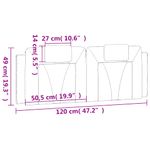Casa si Gradina - Mobilier - Paturi si accesorii - Accesorii paturi - Tablie de pat Alb lucios 100 cm Lemn compozit - Infinity.ro