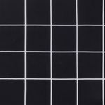 Casa si Gradina - Textile si covoare - Perne si pilote - Perne decorative - Perne scaun cu spatar inalt, 4 buc. negru carouri textil oxford - Infinity.ro
