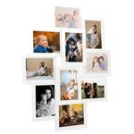 Market - Cadouri - Rame si albume foto - Rama foto colaj, alb, 10 x foto (10x15 cm), MDF - Infinity.ro
