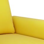 Casa si Gradina - Mobilier - Seturi de mobilier - Seturi living - Set de canapele cu perne, 2 piese, galben, catifea - Infinity.ro