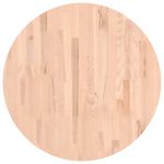 Casa si Gradina - Mobilier - Feronerie si accesorii mobila - Blat de masa rotund, diametru 70x4 cm, lemn masiv de fag, maro deschis - Infinity.ro