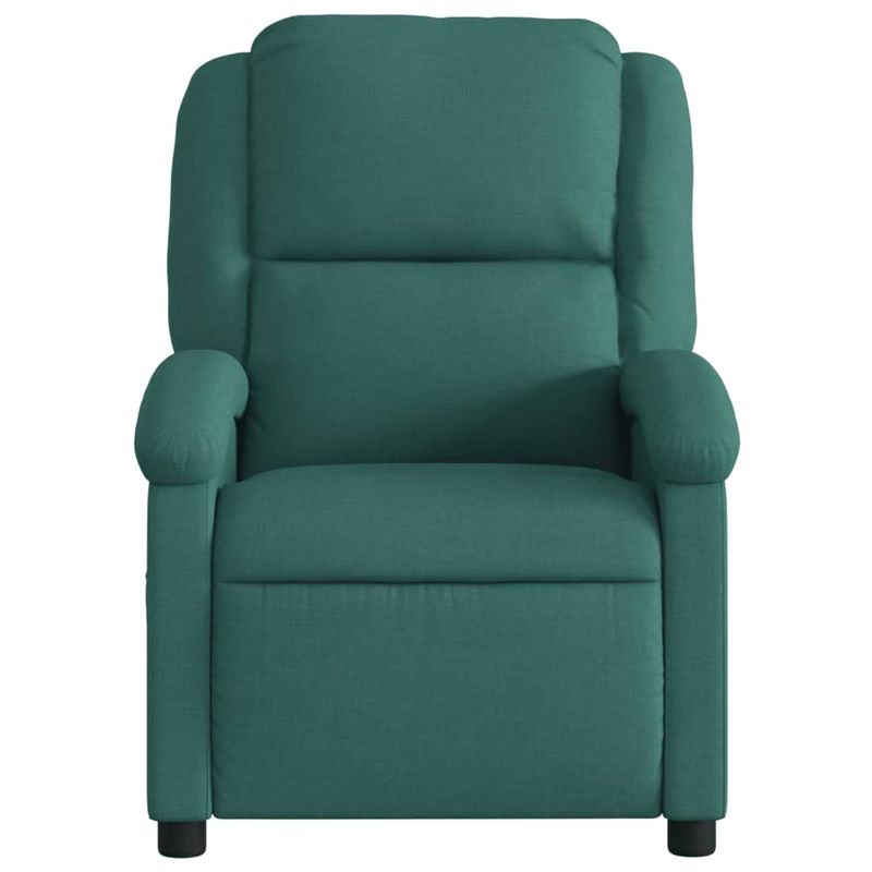 Ingrijire personala si Cosmetice - Sanatate si wellness - Articole wellness - Fotolii de masaj - Fotoliu de masaj rabatabil, verde inchis, material textil - Infinity.ro