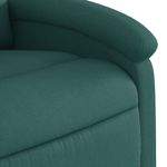 Ingrijire personala si Cosmetice - Sanatate si wellness - Articole wellness - Fotolii de masaj - Fotoliu de masaj rabatabil, verde inchis, material textil - Infinity.ro