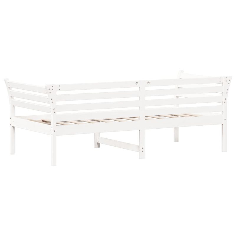 Casa si Gradina - Mobilier - Paturi si accesorii - Paturi - Pat de zi, alb, 75x190 cm, lemn masiv de pin - Infinity.ro