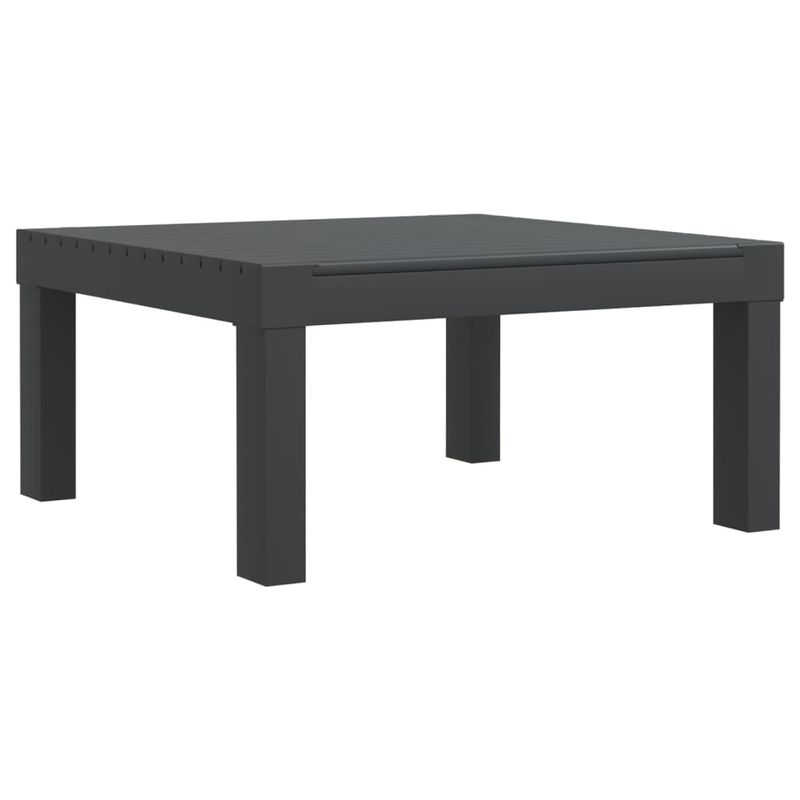 Casa si Gradina - Gradina si terasa - Mobilier exterior - Scaune si sezlonguri gradina - Sezlong cu perne, antracit, PP - Infinity.ro