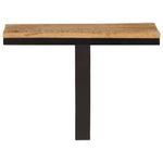 Casa si Gradina - Mobilier - Biblioteci si rafturi - Rafturi - Raft de perete, 40x30x32 cm, lemn masiv de mango si fier - Infinity.ro