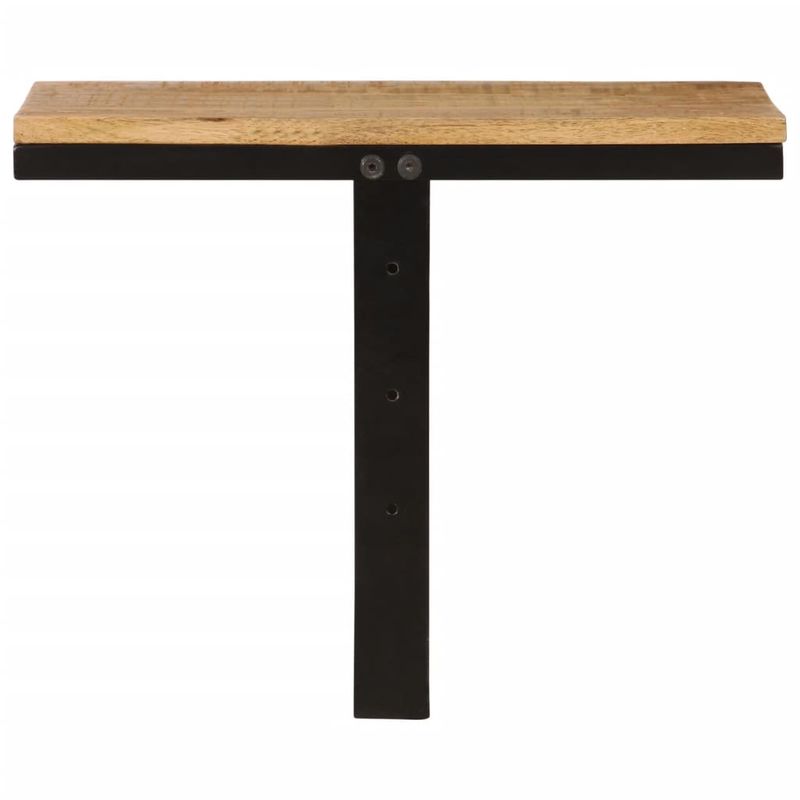 Casa si Gradina - Mobilier - Biblioteci si rafturi - Rafturi - Raft de perete, 40x30x32 cm, lemn masiv de mango si fier - Infinity.ro